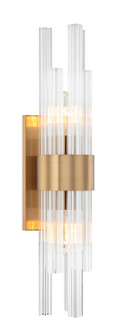 Kellan Two Light Wall Sconce in Aged Gold Brass (423|W66912AG)