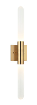 Aydin LED Wall Sconce in Aged Gold Brass (423|W65802AG)