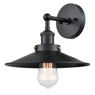 Bulstrode'S Workshop One Light Wall Sconce in Black (423|W46111BKBK)