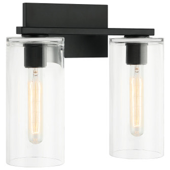 LINCOLN Two Light Wall Sconce in Matte Black (423|W32502MB)