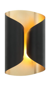 Ripcurl Two Light Wall Sconce in Matte Black (423|S01602MB)