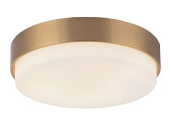 Quintz Three Light Ceiling Mount in Aged Gold Brass (423|M13203AG)