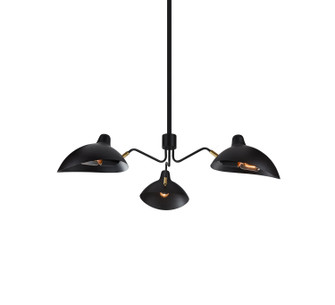 Droid Three Light Pendant in Bronze & Brushed Gold (423|CX57903BZ)
