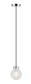 Ridge One Light Pendant in Chrome (423|C84001CHCL)