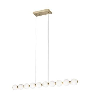 Oni One Light Chandelier in Oxidized Gold (423|C83437OG)