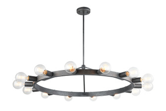 Marquis 14 Light Chandelier in Silver Black (423|C73314SB)