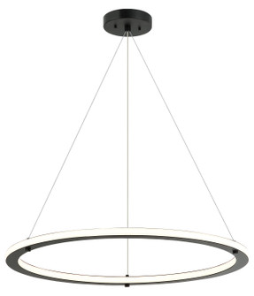 Victoria LED Pendant in Black (423|C66124BK)