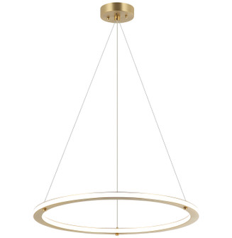 Victoria LED Pendant in Brushed Gold (423|C66124BG)