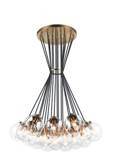 The Bougie 19 Light Chandelier in Aged Gold Brass (423|C63019AGCL)
