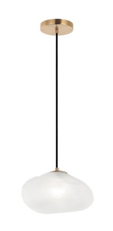 Melo One Light Pendant in Aged Gold Brass (423|C60211AG)