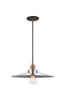 Bulstrode'S Workshop One Light Pendant in Aged Gold Brass (423|C46113AGCH)