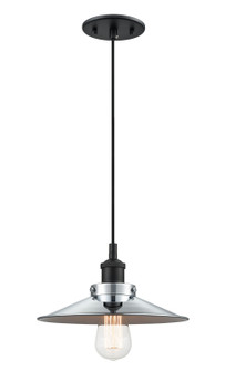 BULSTRODE'S WORKSHOP One Light Pendant in Black (423|C46111BKCH)