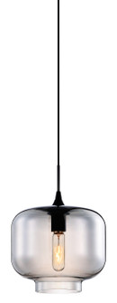 Irresistible Organic Charm One Light Pendant in Smoke (423|C41407SM)