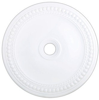Wingate Ceiling Medallion in Hand Applied White (107|8207703)