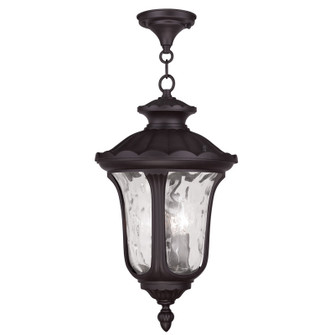 Oxford Three Light Outdoor Pendant in Bronze (107|785807)