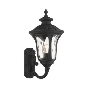 Oxford One Light Outdoor Wall Lantern in Textured Black (107|785214)