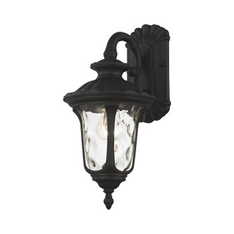 Oxford One Light Outdoor Wall Lantern in Textured Black (107|785114)