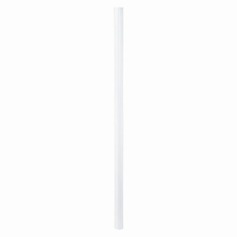 Outdoor Cast Aluminum Posts Lamp Post in Textured White (107|770813)