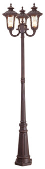 Oxford Three Light Outdoor Post Mount in Hand Applied Imperial Bronze (107|766658) Oxford Three Light Outdoor Post Mount in Hand Applied Imperial Bronze (107|766658)