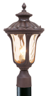 Oxford One Light Outdoor Post-Top Lanterm in Hand Applied Imperial Bronze (107|765558)