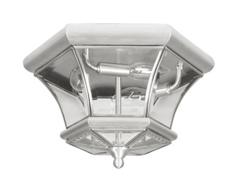 Monterey Three Light Outdoor Ceiling Mount in Brushed Nickel (107|705391)