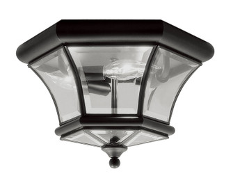 Monterey Three Light Outdoor Ceiling Mount in Black (107|705304)