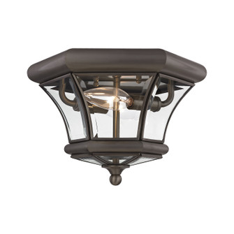 Monterey Two Light Outdoor Ceiling Mount in Bronze (107|705207)