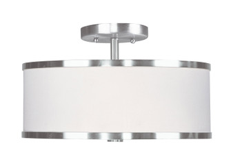 Park Ridge Two Light Ceiling Mount in Brushed Nickel (107|636791)