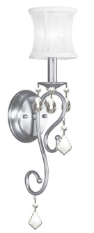 Newcastle One Light Wall Sconce in Brushed Nickel (107|630191)