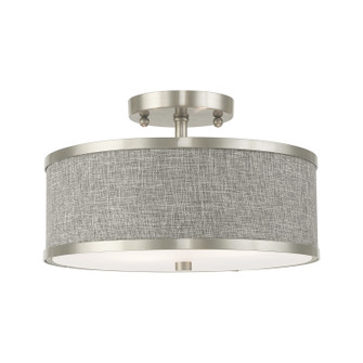 Park Ridge Two Light Ceiling Mount in Brushed Nickel (107|6042291)