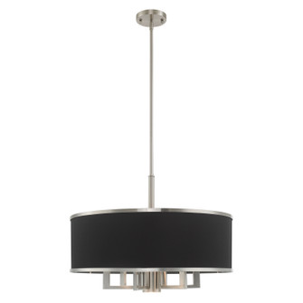 Park Ridge Seven Light Chandelier in Brushed Nickel (107|6040691)