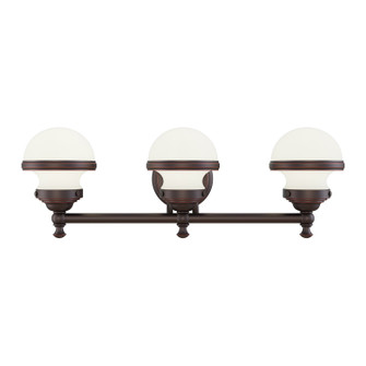 Oldwick Three Light Bath Vanity in Hand Applied Olde Bronze (107|571367)