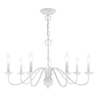 Windsor Seven Light Chandelier in Antique White (107|5216760)