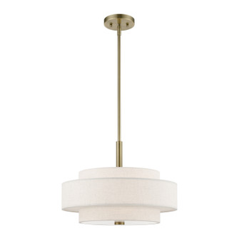 Monroe Four Light Chandelier in Antique Brass (107|5213701)