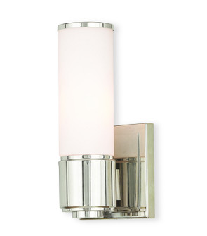 Weston One Light Wall Sconce/ Bath Light in Polished Nickel (107|5212135)