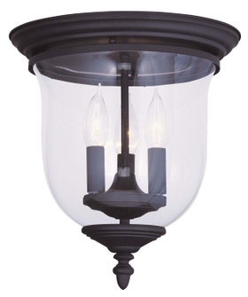 Legacy Three Light Ceiling Mount in Black (107|502104)