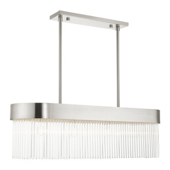 Norwich Four Light Chandelier in Brushed Nickel (107|4982691)