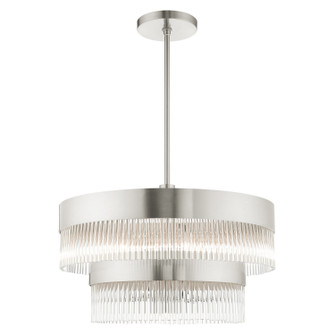 Nowrich Seven Light Chandelier in Brushed Nickel (107|4982591)