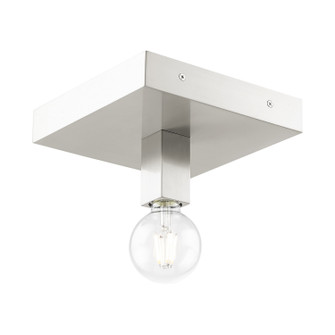 Solna One Light Flush Mount in Brushed Nickel (107|4921091)