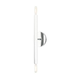 Monaco Two Light Wall Sconce in Polished Chrome (107|4698105)
