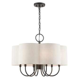 Solstice Seven Light Chandelier in English Bronze (107|4580792)