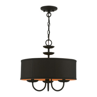 Winchester Three Light Pendant in Black (107|4512304)