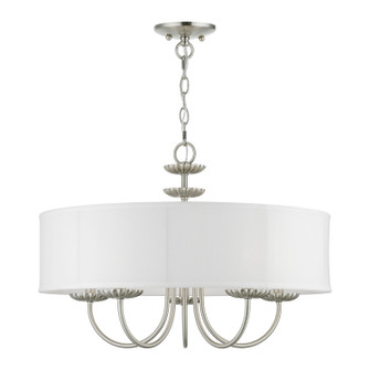 Brookdale Five Light Pendant in Brushed Nickel (107|4298591)