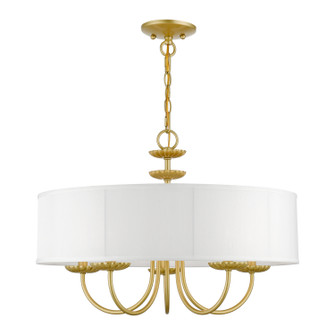 Brookdale Five Light Pendant in Soft Gold (107|4298533)