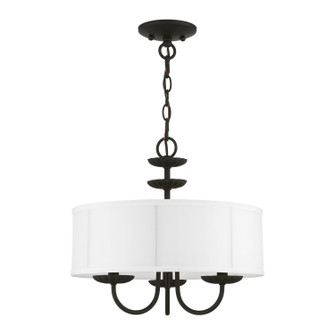 Brookdale Three Light Pendant in Black (107|4298304)