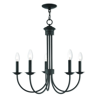 Estate Five Light Chandelier in Bronze (107|4268507)
