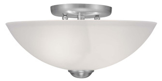 Somerset Two Light Ceiling Mount in Brushed Nickel (107|420791)