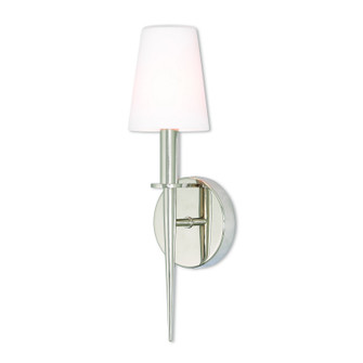 Witten One Light Wall Sconce in Polished Nickel (107|4169235)