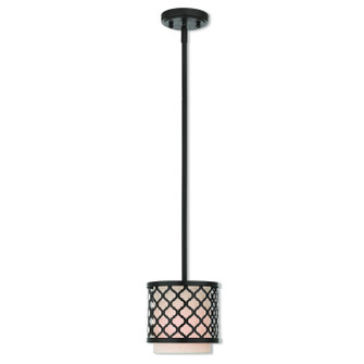 Arabesque One Light Mini Pendant in English Bronze (107|4111892)