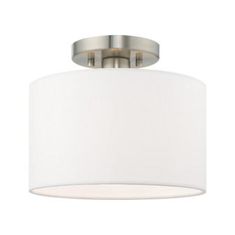 Meridian One Light Ceiling Mount in Brushed Nickel (107|4109591)